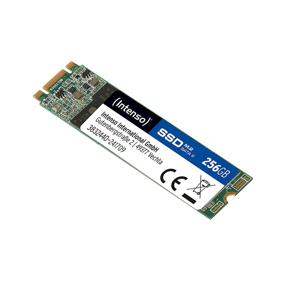 Intenso Top Performance | 256GB SATA SSD | M.2 | 520 MB/s Lezen | 400 MB/s Schrijven - Matmuis - Matmuis